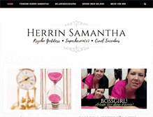 Tablet Screenshot of herrinsamantha.net